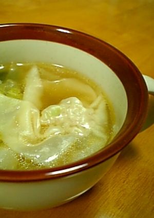 ワンタンスープ-レシピのメイン写真
