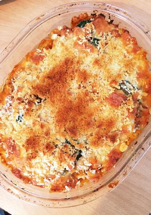 具沢山ミートソースの野菜グラタン-レシピのメイン写真