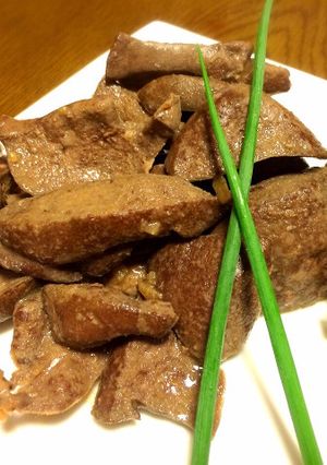 猪レバーのマーマレード煮-レシピのメイン写真