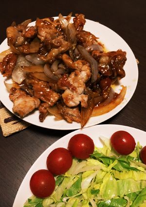 節約☆豚コマのトンテキ☆-レシピのメイン写真