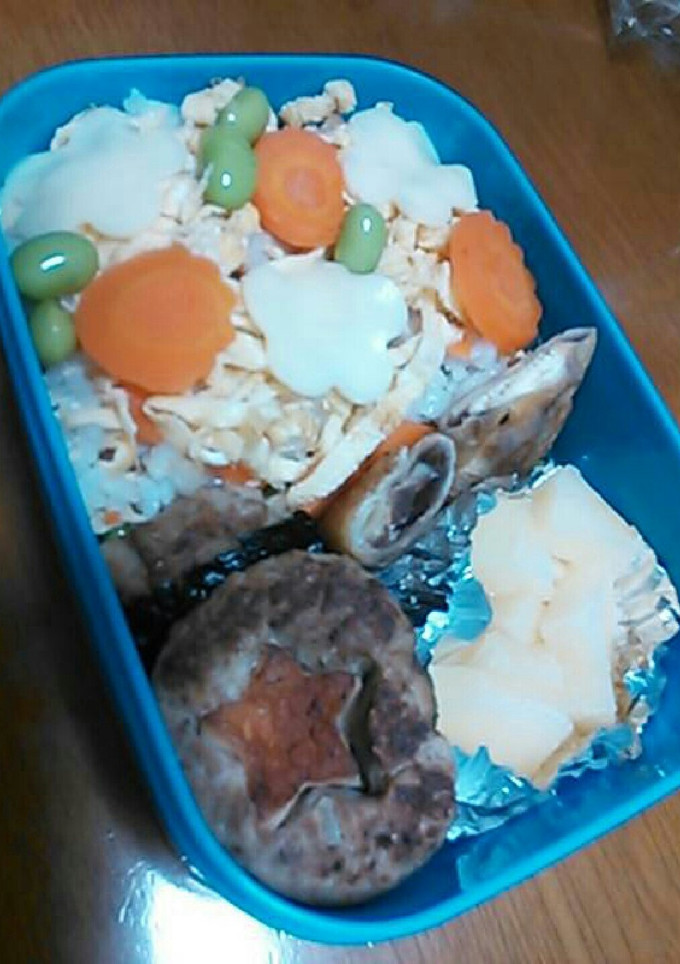 チビ初夏の弁当*洋風ちらし寿司-レシピのメイン写真