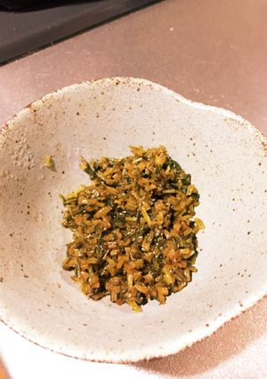 大根葉の茎の炒め物-レシピのメイン写真