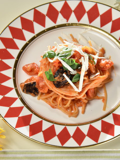 チューボーですよ! ナスとトマトのパスタ-レシピのメイン写真