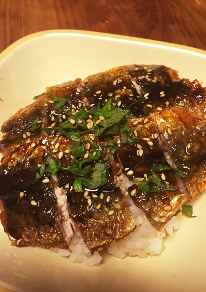 イワシの蒲焼き丼-レシピのメイン写真
