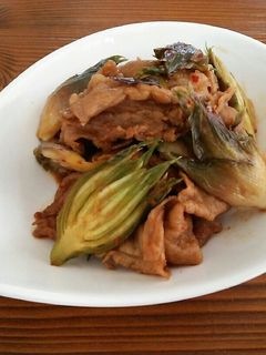 ★簡単♪ミョウガと牛肉のたれ炒め-レシピのメイン写真