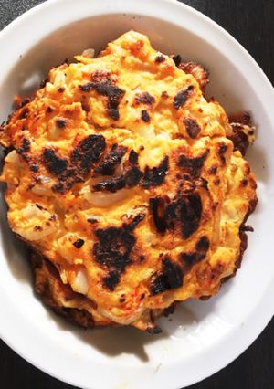 お好み焼き風焼き-レシピのメイン写真