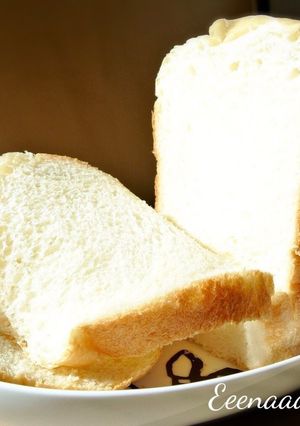 ☆HBでふんわり食パン☆-レシピのメイン写真