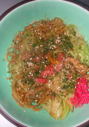 超簡単！カレー味の焼きそば-レシピのメイン写真