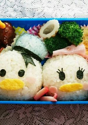 キャラ弁☆ツムツム☆ドナルド-レシピのメイン写真