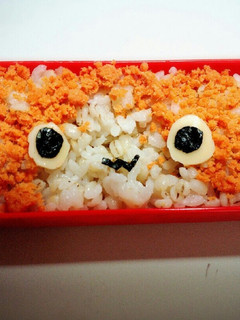 簡単!一分でキャラ弁(ジバニャン)-レシピのメイン写真
