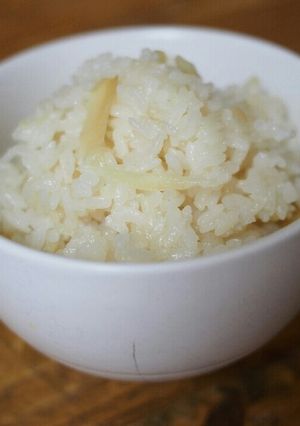 生姜ご飯☆新しょうがで食欲アップ♪-レシピのメイン写真
