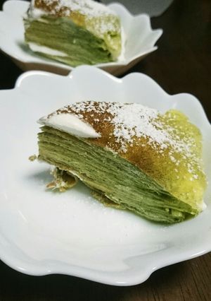ほうれん草のミルクレープ-レシピのメイン写真