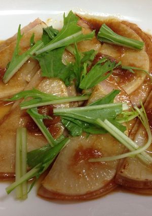 大根とハムの梅肉ポン酢♪-レシピのメイン写真