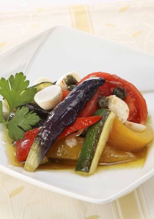 モツァレラチーズと野菜のマリネ-レシピのメイン写真