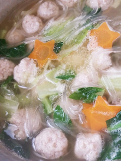 栄養たっぷり♡具だくさん鶏団子スープ-レシピのメイン写真
