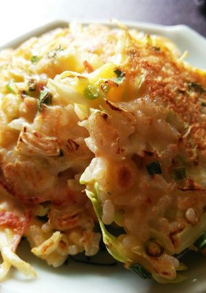 お好み焼き風ご飯-レシピのメイン写真