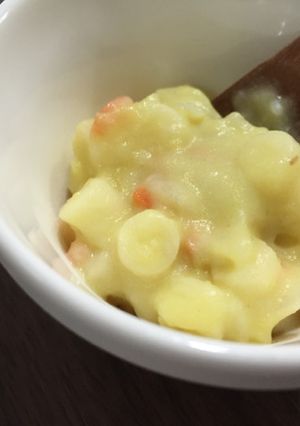 【離乳食】市販のマカロニサラダでグラタン-レシピのメイン写真