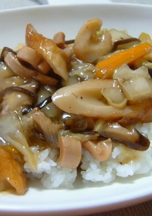 速攻作れてトロウマ☆意外にヘルシー中華丼-レシピのメイン写真