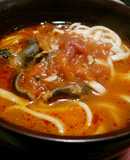 簡単！ベジタリアン・トマトうどん