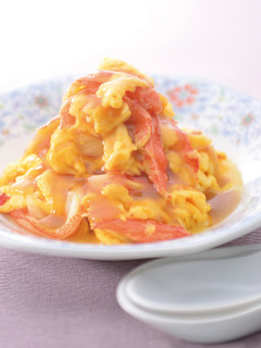蟹と卵の炒め物-レシピのメイン写真