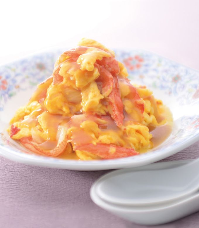 蟹と卵の炒め物-レシピのメイン写真