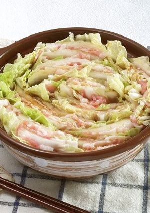 簡単夕ご飯！材料2つミルフィーユ鍋-レシピのメイン写真