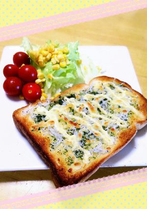しらすのトースト-レシピのメイン写真