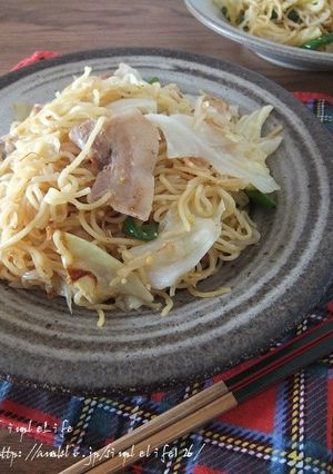 ぴり辛味噌キムチ焼きそば-レシピのメイン写真
