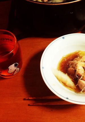 ダイエットにもばっちり!鶏とねぎのスープ-レシピのメイン写真
