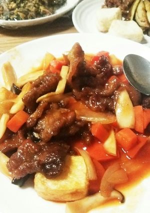 豚肉とお豆腐の酢豚風-レシピのメイン写真