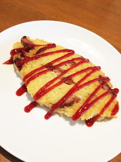 ズボランチ☆オムライス風!?卵焼き飯-レシピのメイン写真