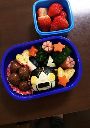ロボニャンのキャラ弁-レシピのメイン写真