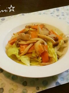 調味料2種のみ☆失敗知らずの野菜炒め-レシピのメイン写真
