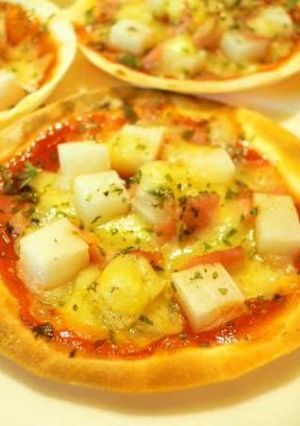 おもちピザ-レシピのメイン写真