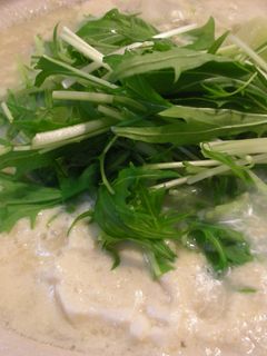 豆乳湯豆腐鍋-レシピのメイン写真