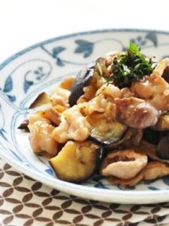 ナスと豚肉の照り焼き-レシピのメイン写真
