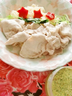 冷しゃぶのっけ、冷やしぶっかけ塩ラーメン-レシピのメイン写真