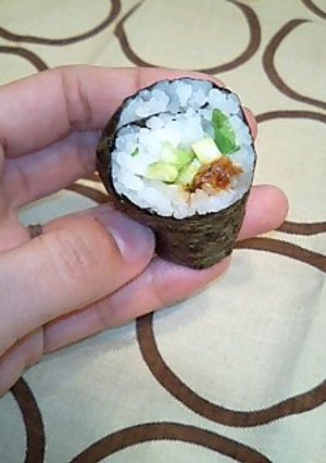 細巻き？おにぎり？かつお巻き～！-レシピのメイン写真