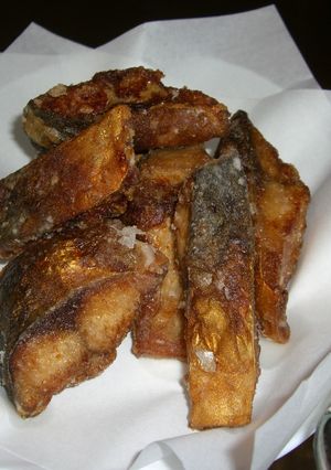 大葉にんにく醤油ｄｅさばの竜田揚げ-レシピのメイン写真