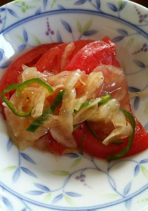 トマトのマリネ風-レシピのメイン写真