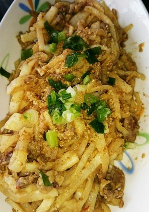 大根のピリ辛ゴマ味噌炒め-レシピのメイン写真