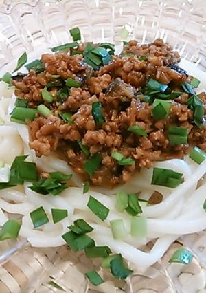 醬油麹で作る☆ジャージャー麺風うどん-レシピのメイン写真