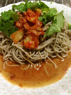 ピリ辛キムパク蕎麦-レシピのメイン写真
