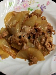豚肉と大根のあっさり炒め-レシピのメイン写真