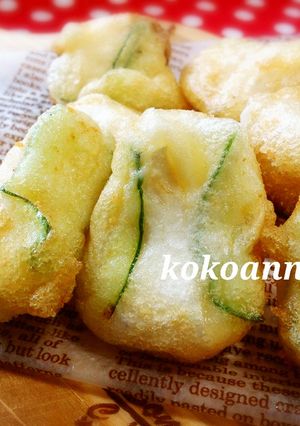 カマンベールチーズとキュウリのフリッター-レシピのメイン写真