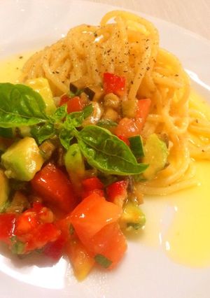 お洒落なマリネのチーズパスタ☆-レシピのメイン写真