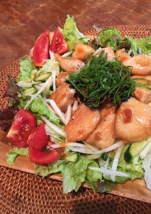 鶏むね肉の梅南蛮-レシピのメイン写真