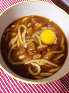 超手抜き!カレーうどん(レトルト&冷凍)-レシピのメイン写真