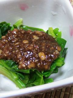 ほうれん草の胡桃和え-レシピのメイン写真