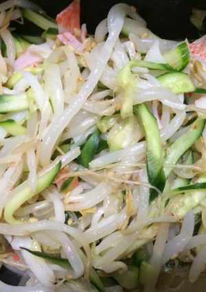 もやしとキュウリのダシダナムル-レシピのメイン写真